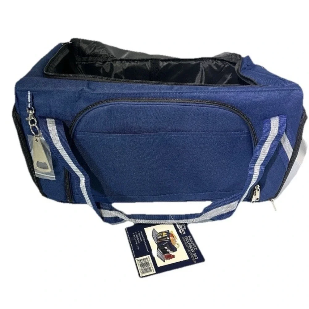 Torelli‎ Outdoor Adventure Insulated Excursion Picnic Trip Bag Blue 19.5x11x11